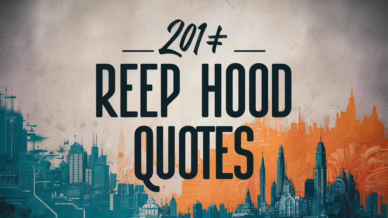 Deep Real Hood Quotes