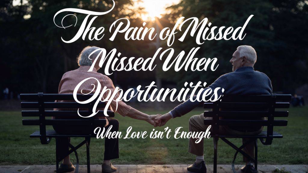 The Pain of Missed Opportunities