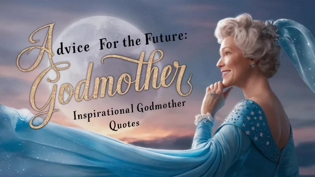 Advice for the Future: Inspirational Godmother Quotes