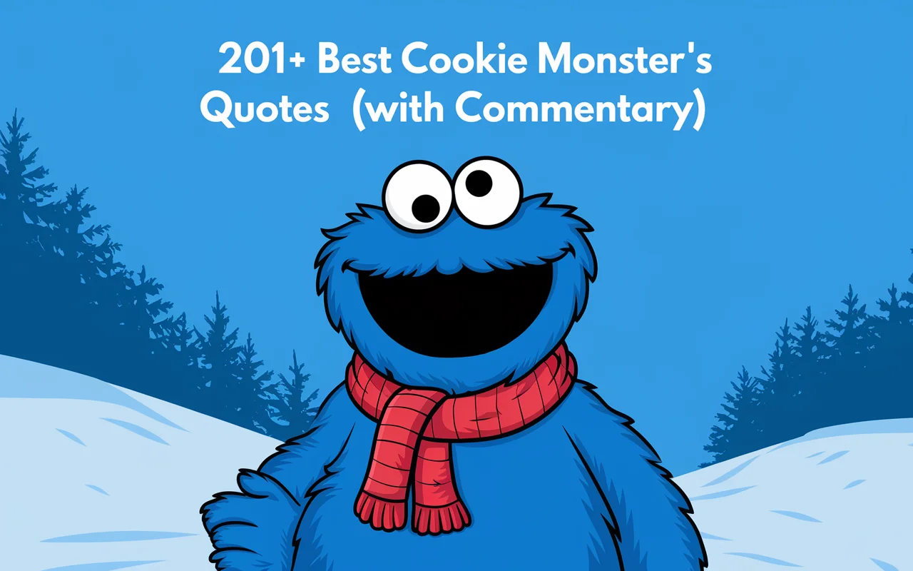 Best Cookie Monster’s Quotes