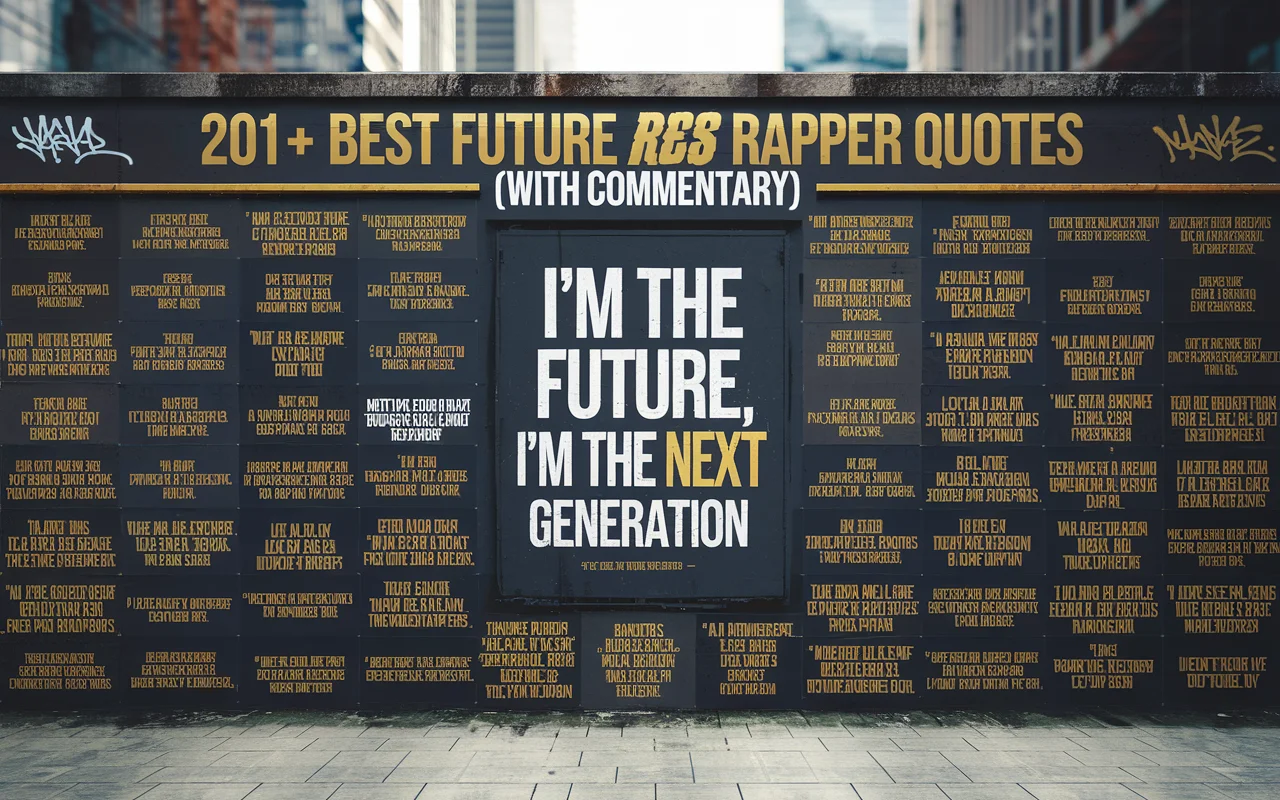 Best Future Rapper Quotes