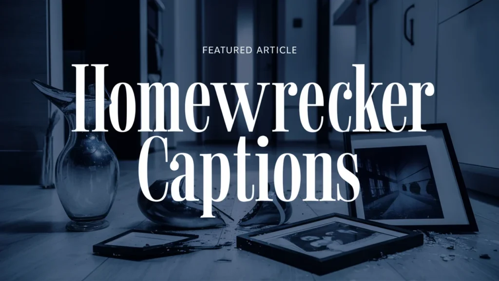 Homewrecker Captions
