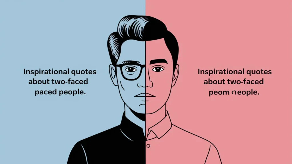 Inspirational Quotes About Two-Faced People