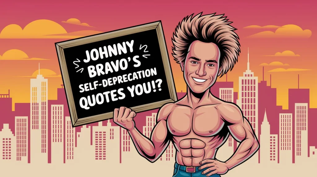 Johnny Bravo’s Funny Self-Deprecation Quotes
