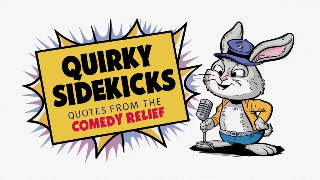 Quirky Sidekicks: Quotes from the Comedy Relief