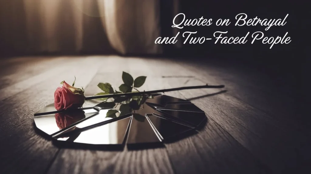 Quotes on Betrayal and Two-Faced People