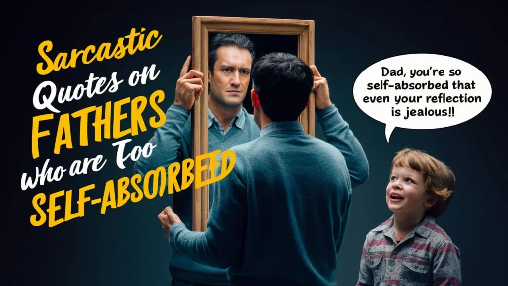 Best Sarcastic Quotes About Bad Fathers