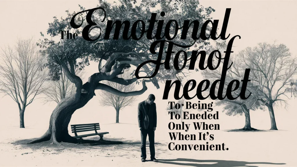 The Emotional Toll of Being Needed Only When It's Convenient