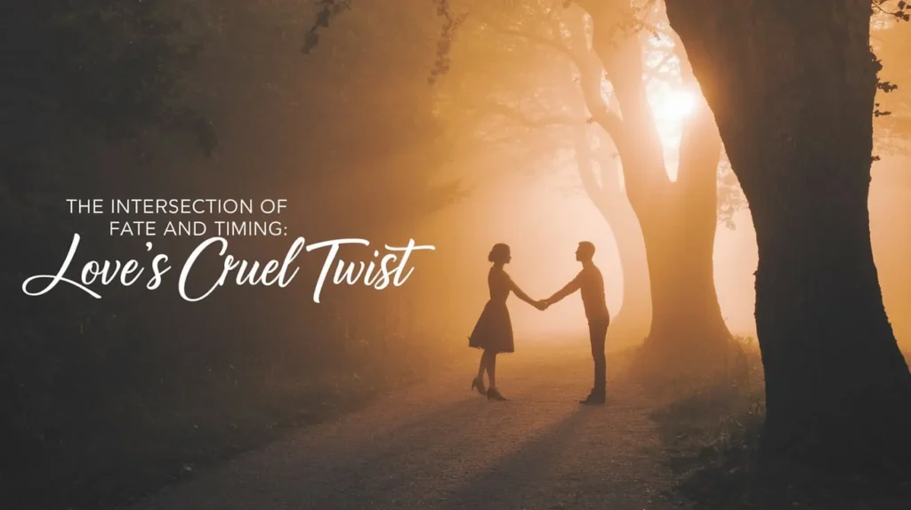 The Intersection of Fate and Timing: Love's Cruel Twist