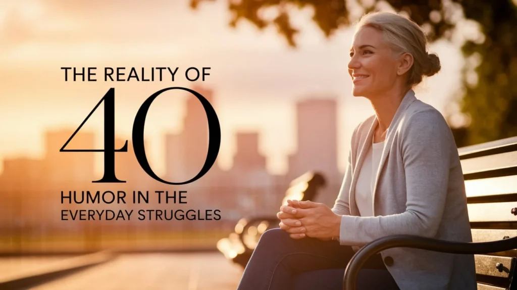 The Reality of 40 Humor in the Everyday Struggles