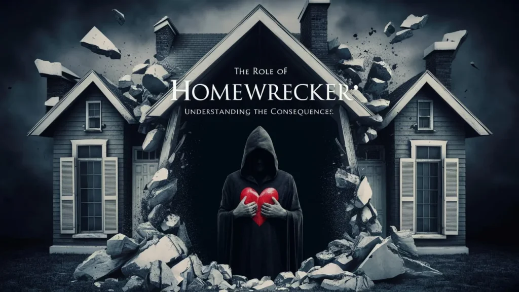 The Role of a Homewrecker Understanding the Consequences