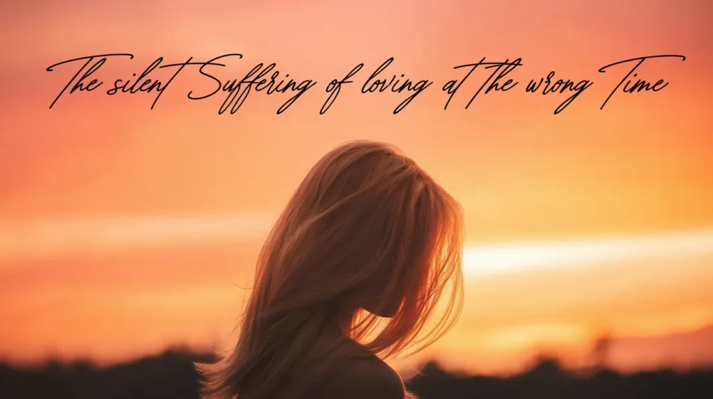 The Silent Suffering of Loving at the Wrong Time