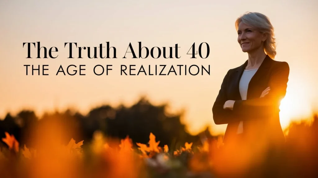 The Truth About 40 The Age of Realization