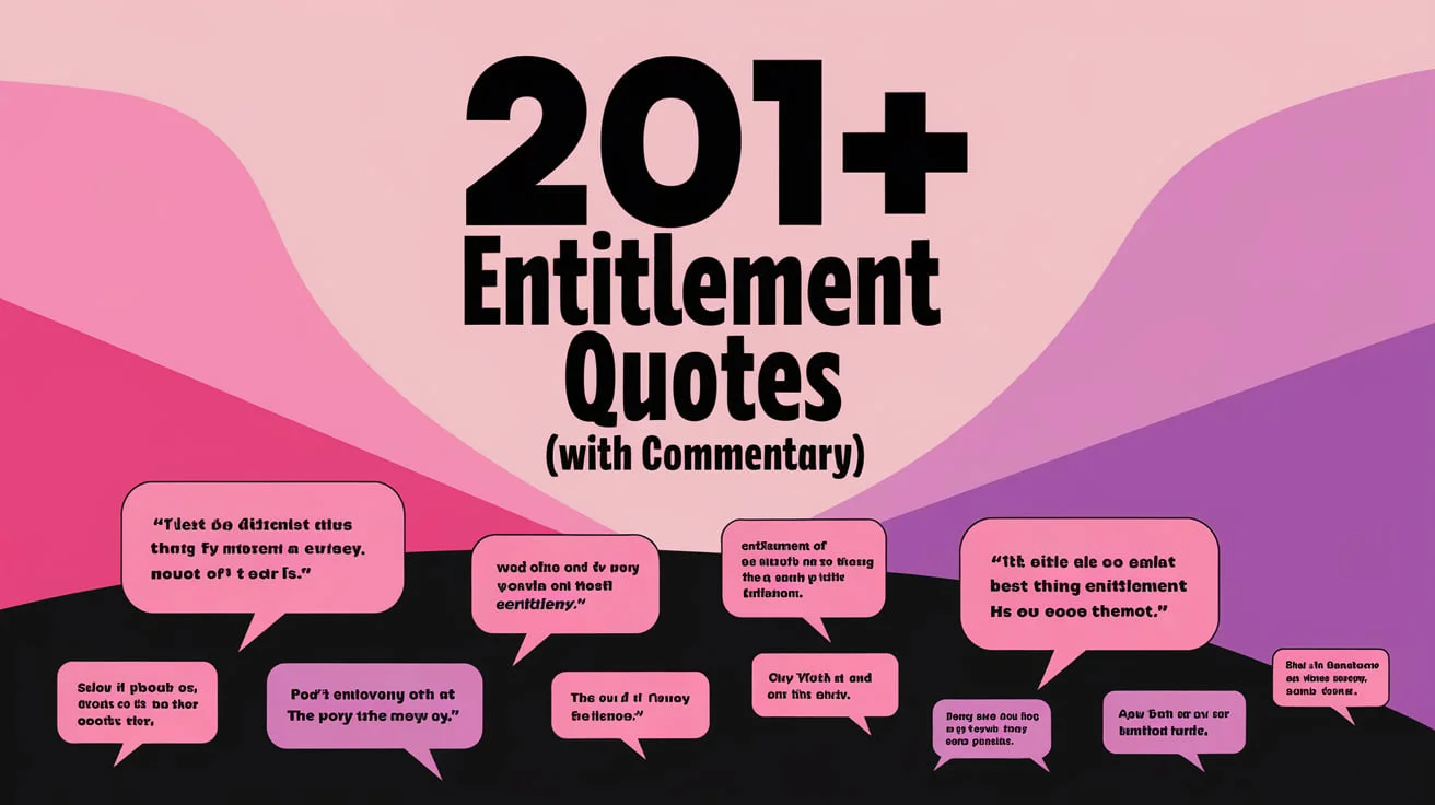 Top Entitlement Quotes