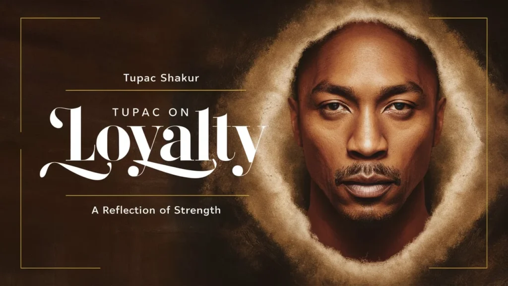 Tupac on Loyalty: A Reflection of Strength