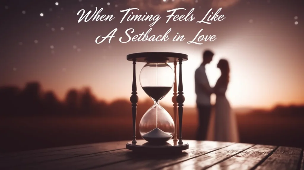 When Timing Feels Like a Setback in Love