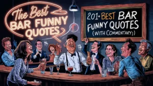 Best Bar Funny Quotes