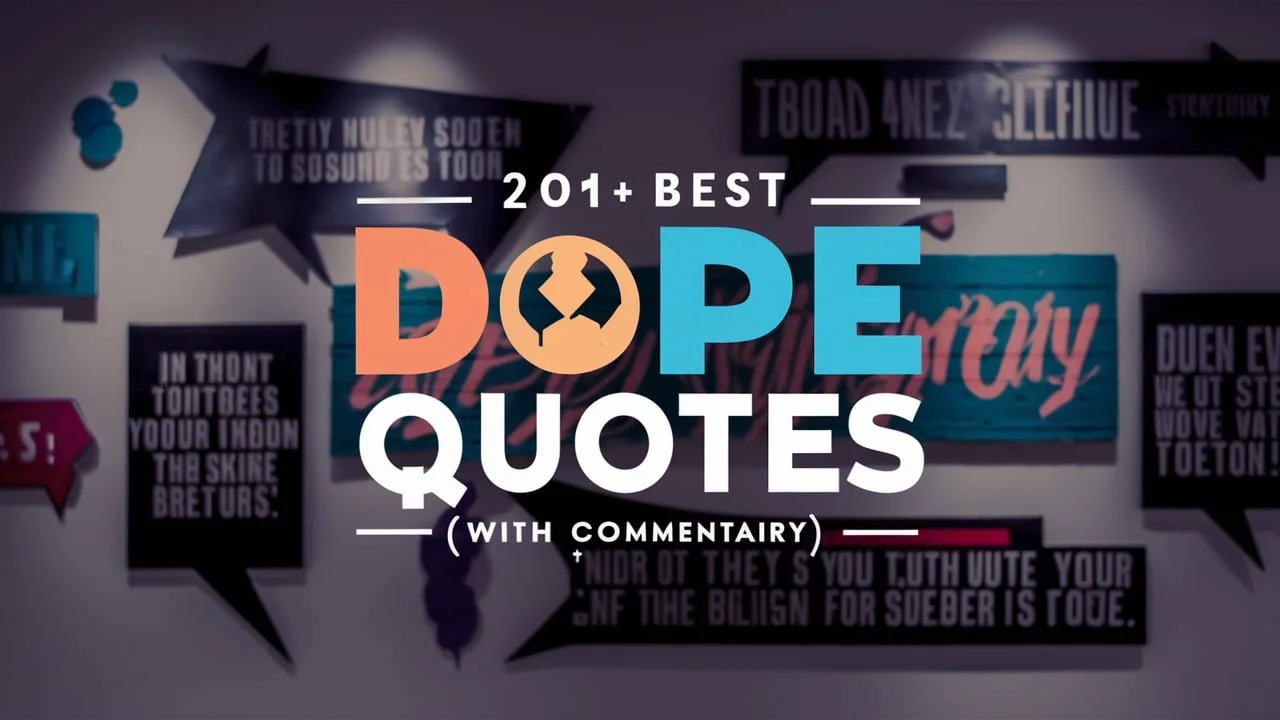 Best Dope Quotes