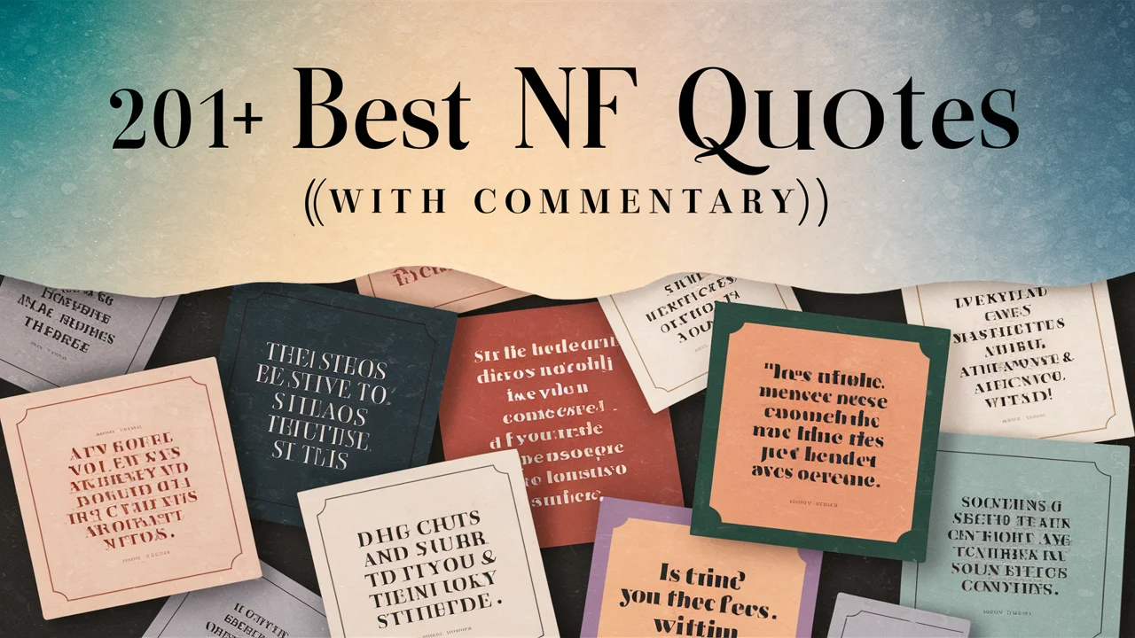 Best NF Quotes