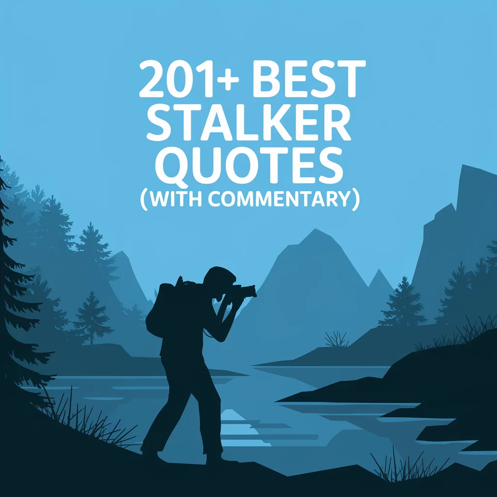 Best Stalker Quotes