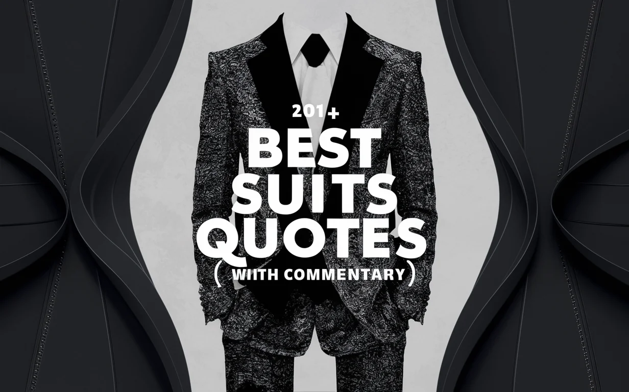 Best Suits Quotes