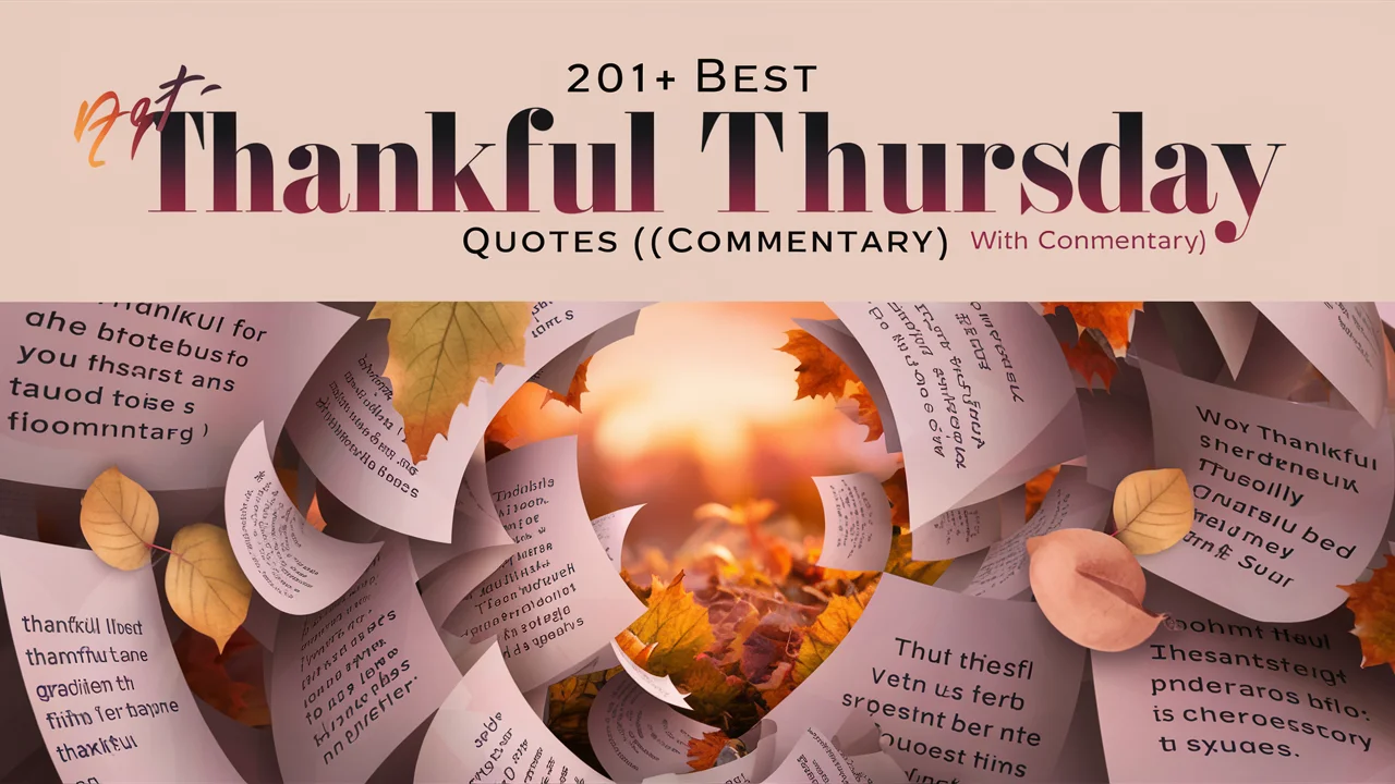 Best Thankful Thursday Quotes