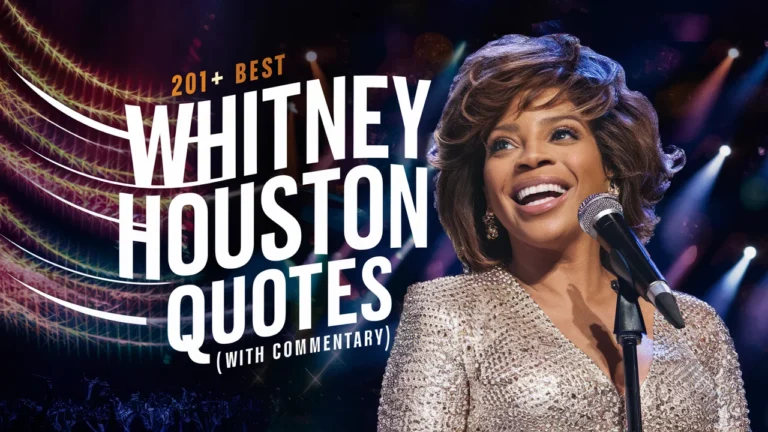 Best Whitney Houston Quotes