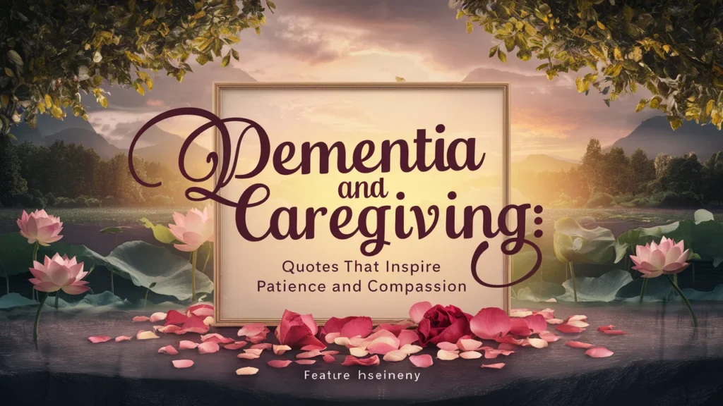 Dementia and Caregiving: Quotes That Inspire Patience and Compassion