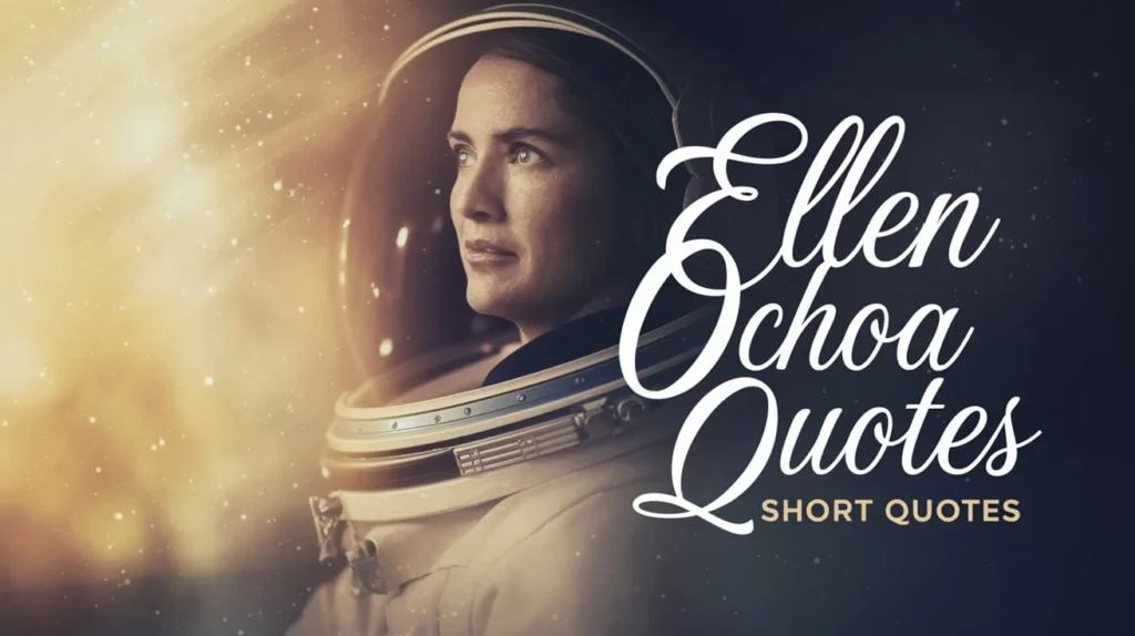Ellen Ochoa Short Quotes