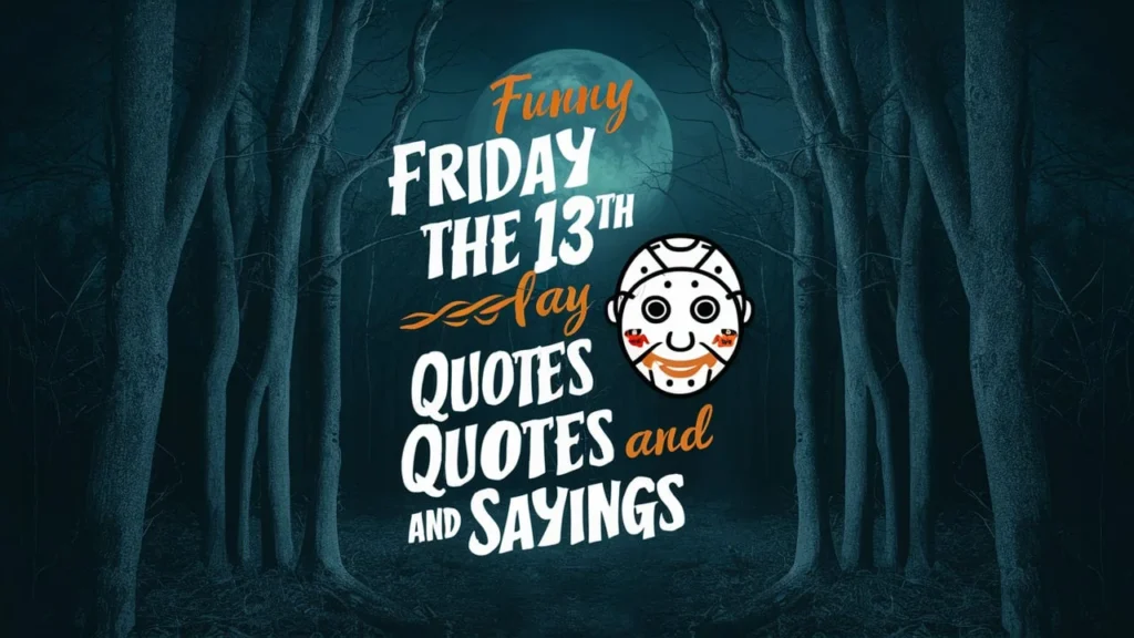 Funny Friday the 13th Quotes and Sayings