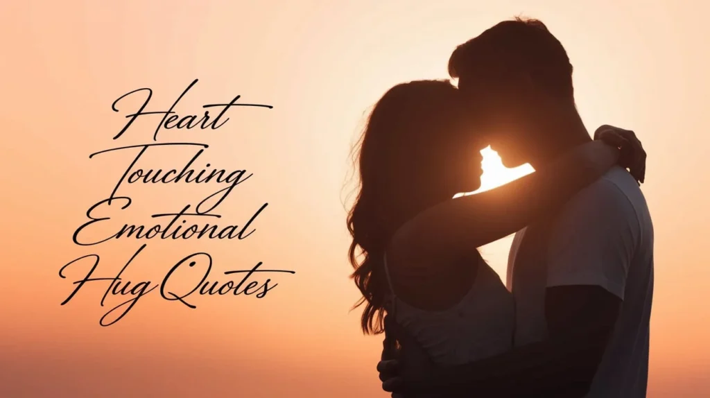 Heart-Touching Emotional Hug Quotes