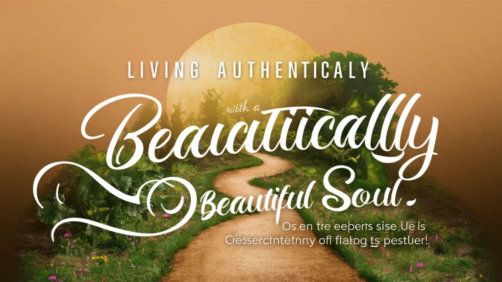 Living Authentically with a Beautiful Soul