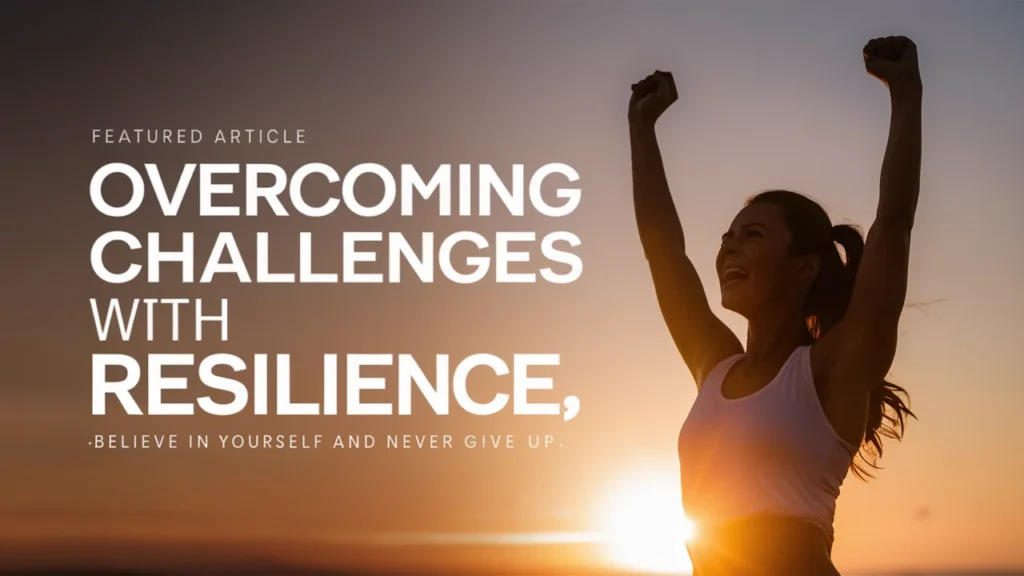 Overcoming Challenges with Resilience