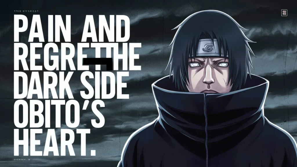 Pain and Regret: The Dark Side of Obito’s Heart