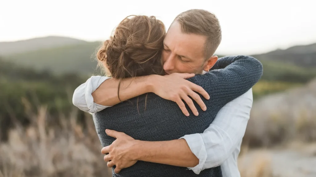 The Comfort of a Hug During Tough Times