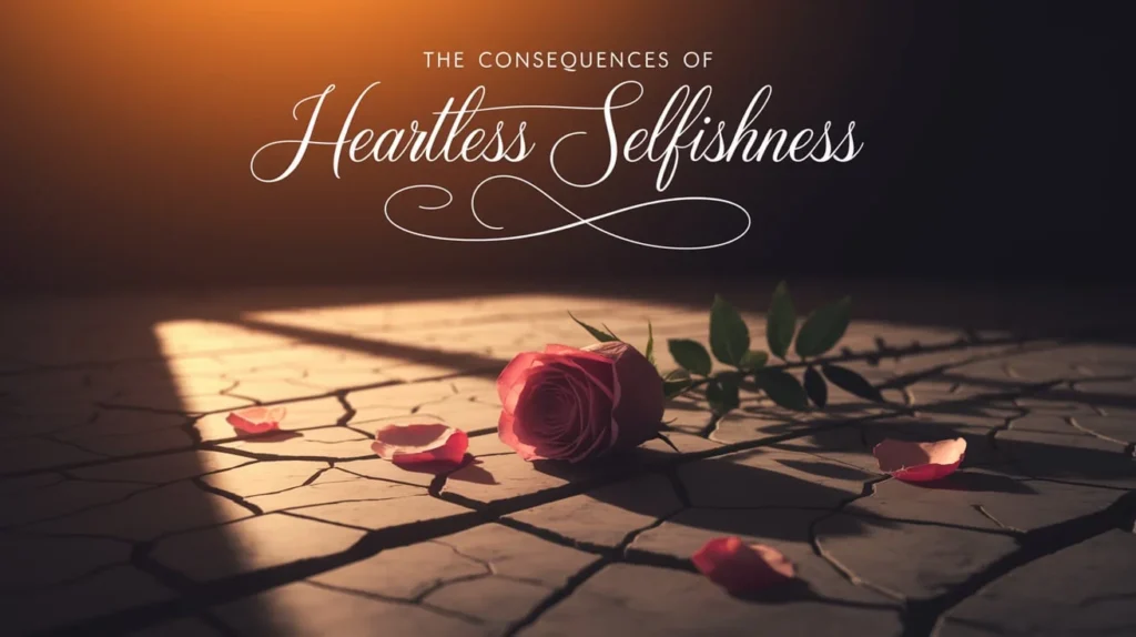The Consequences of Heartless Selfishness