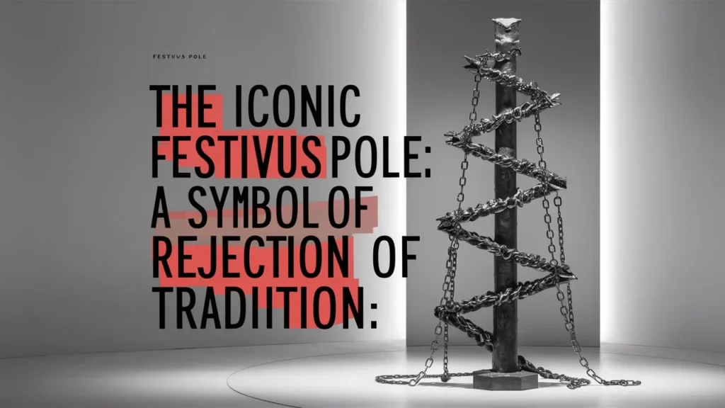 The Iconic Festivus Pole A Symbol of Rejection of Tradition