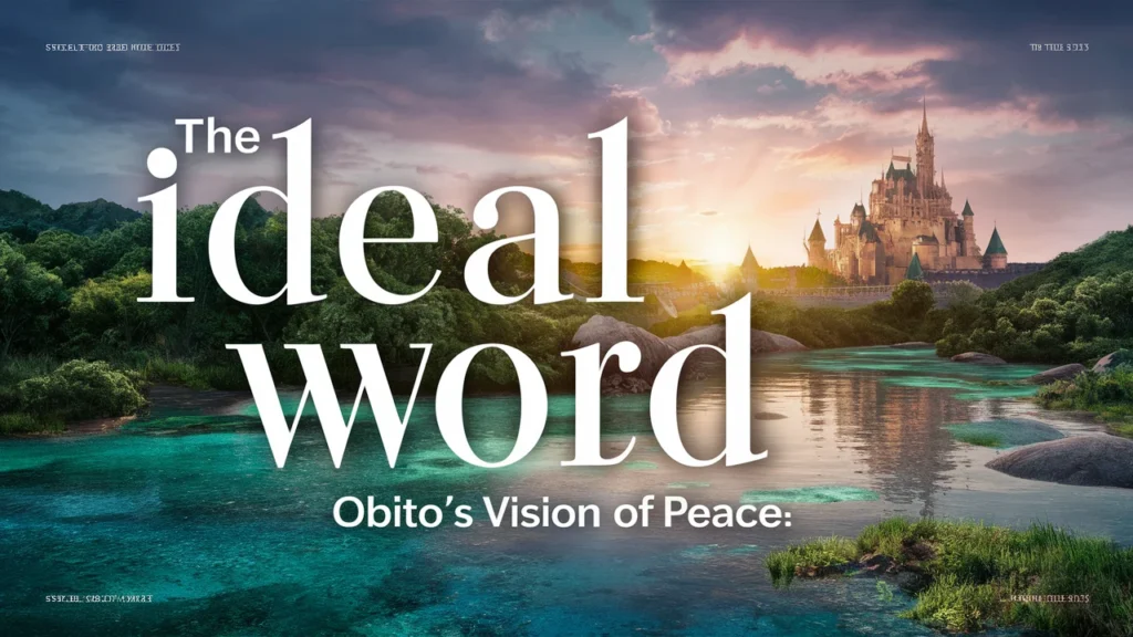 The Ideal World: Obito’s Vision of Peace