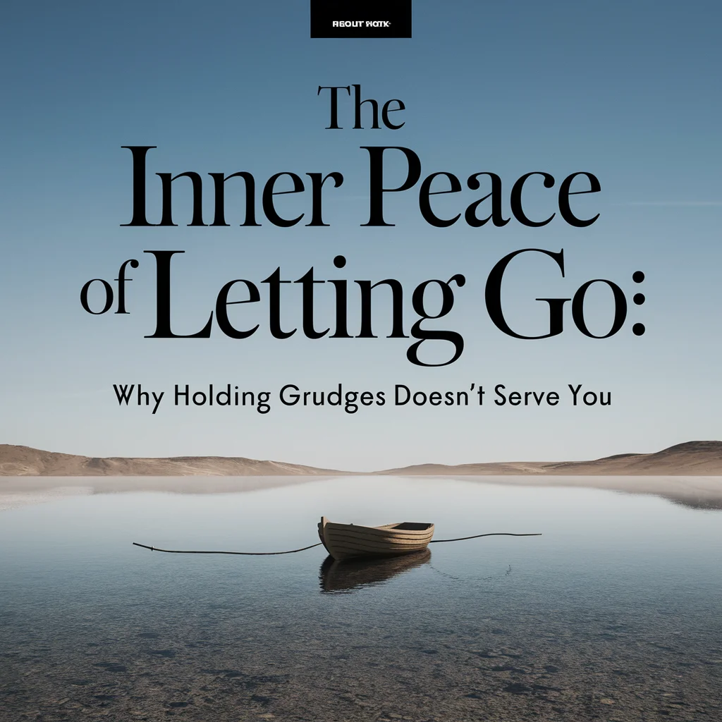 The Inner Peace of Letting Go Why Holding Grudges Doesn’t Serve You