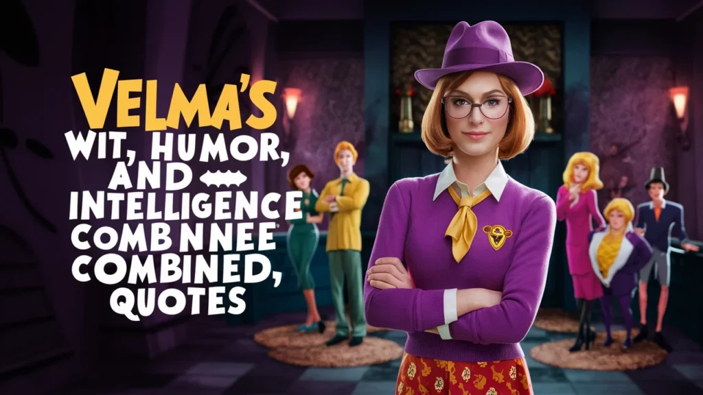 Velma’s Wit Humor and Intelligence Combined Quotes