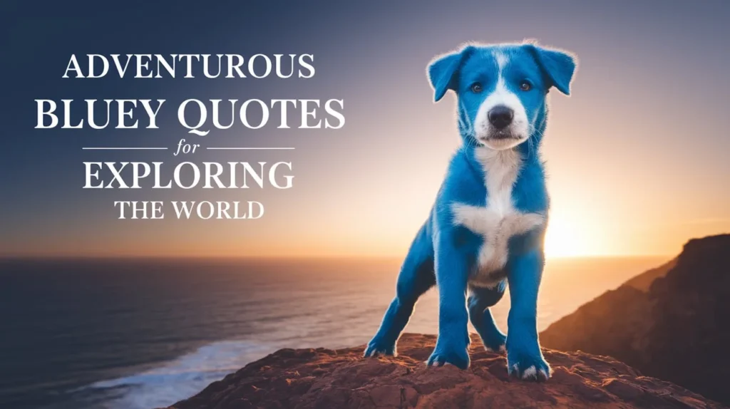 Adventurous Bluey Quotes for Exploring the World
