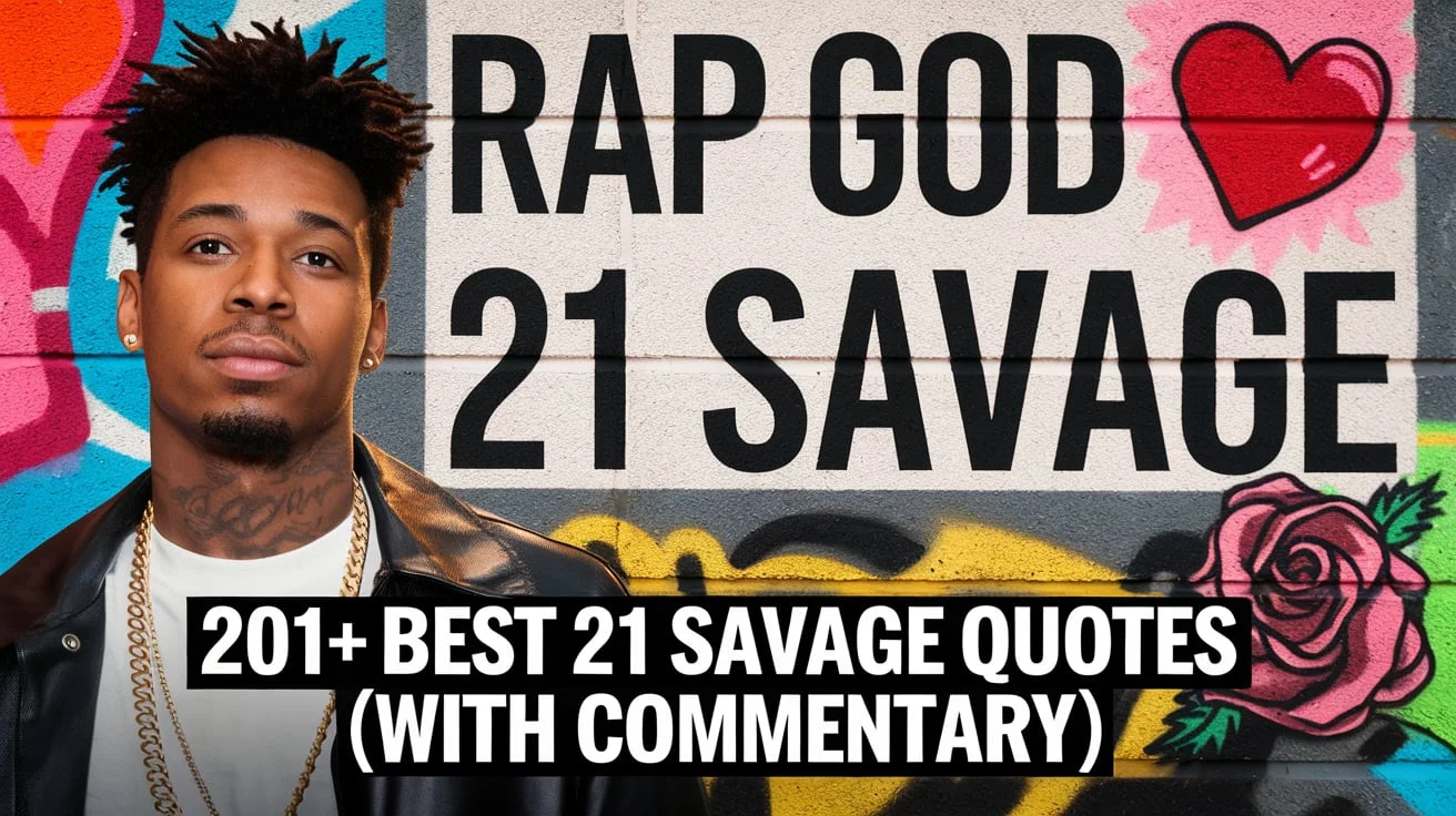 Best 21 Savage Quotes (With Commentary)