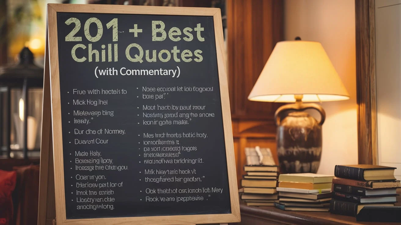Best Chill Quotes