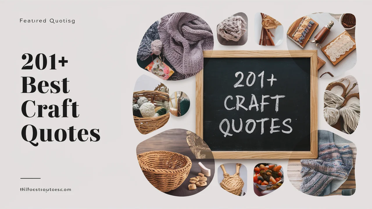 Best Craft Quotes