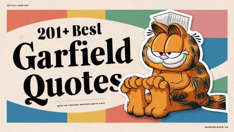 Best Garfield Quotes