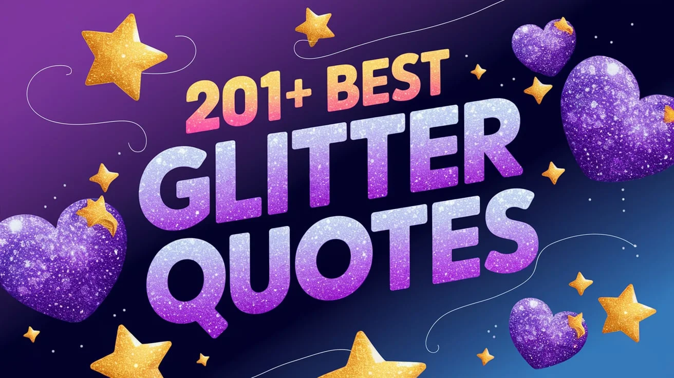 Best Glitter Quotes