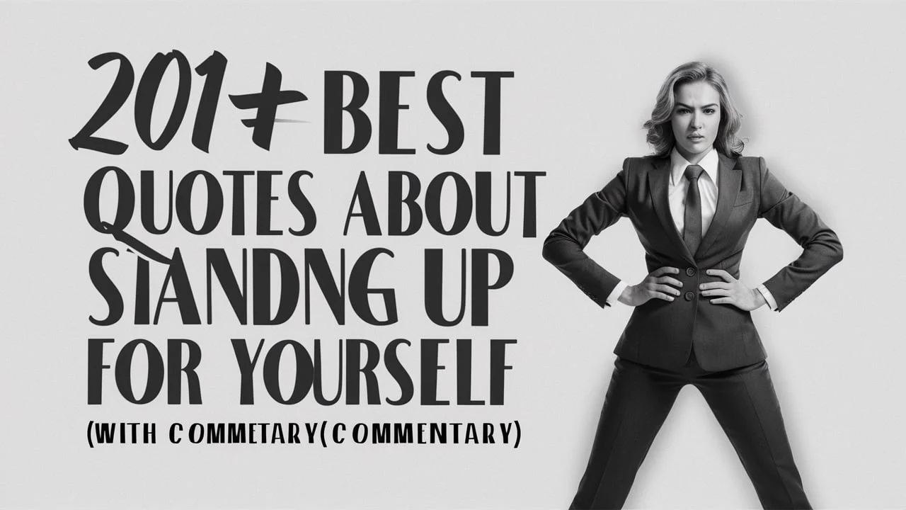 Best Quotes About Standing Up for Yourself