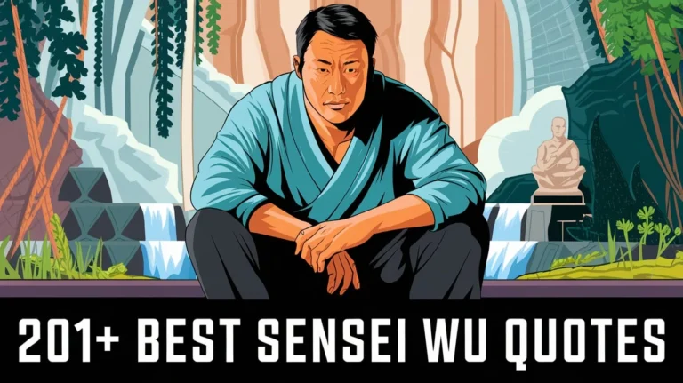 Best Sensei Wu Quotes