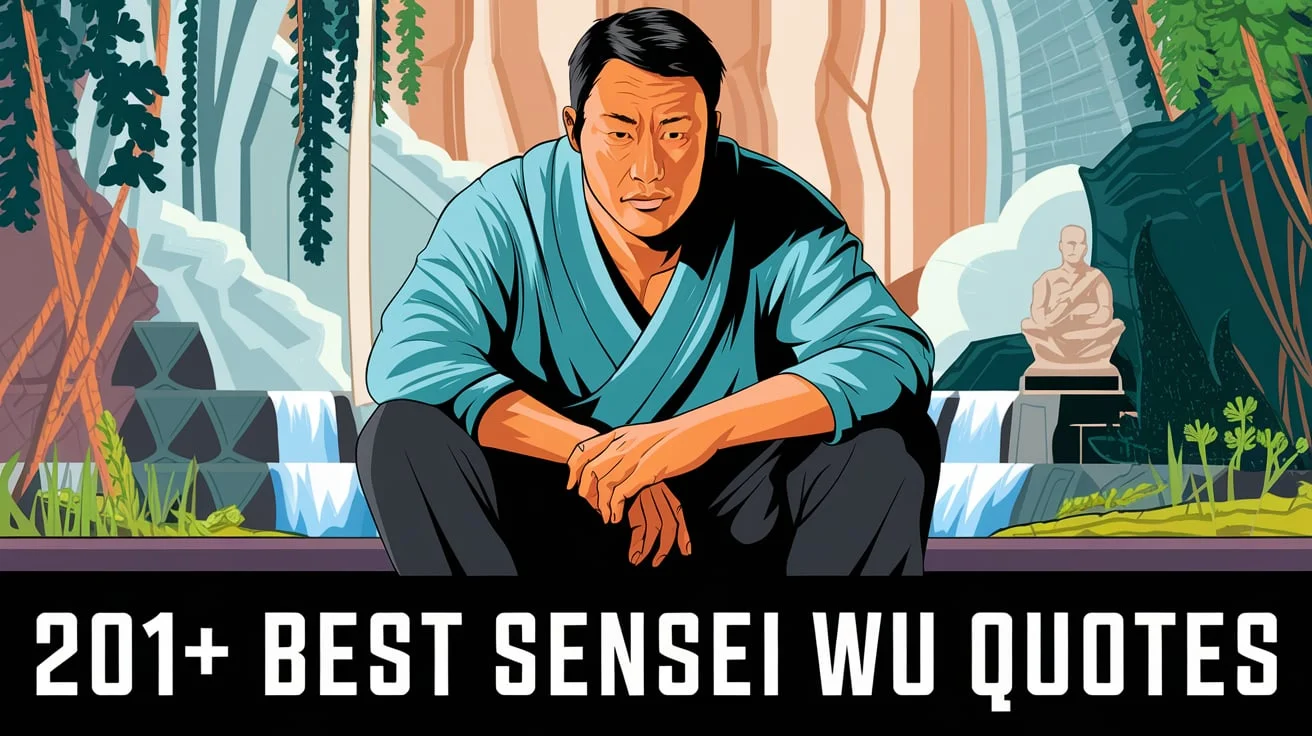 Best Sensei Wu Quotes