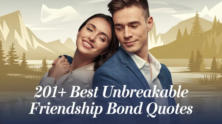 Best Unbreakable Friendship Bond Quotes